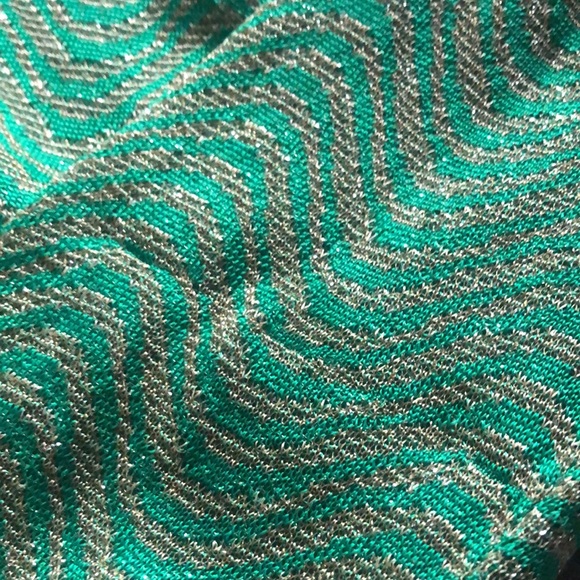 VTG | 70s metallic green and gold medium - Picture 15 of 16